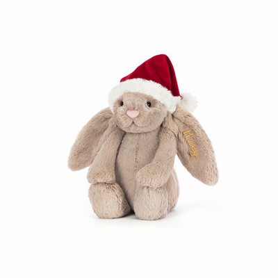 Jellycat Bashful Christmas Bunny New Zealand | SFZXT8930